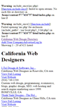 Mobile Screenshot of californiawebdesigndirectory.com